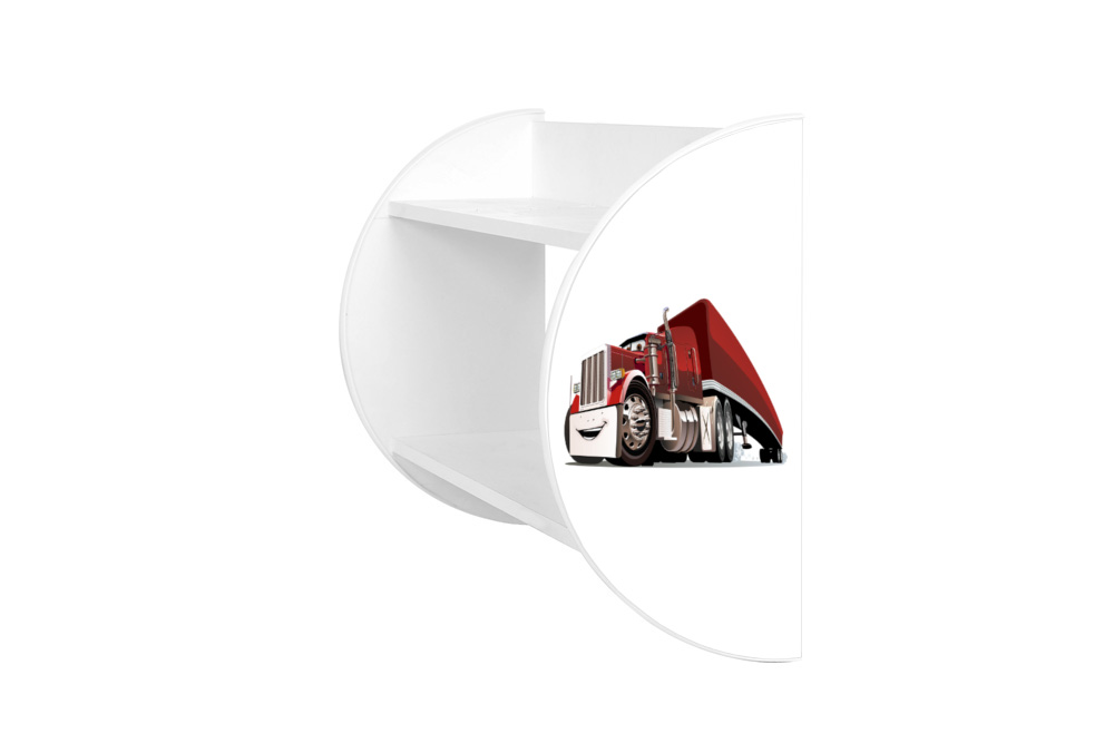 Becks polička na stenu Truck